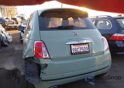 2013 Fiat 500 Pop from USA, damaged, VIN 3C3CFFAR5DT629018